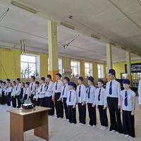 торжественная линейка, посвященная 83-й годовщине освобождения города Краснодара