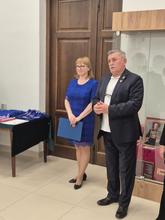 торжественная линейка приёма в отряд "Юные жуковцы"