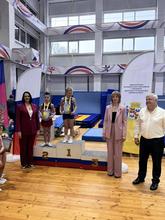 Соревнования по прыжкам на батуте в Краснодаре